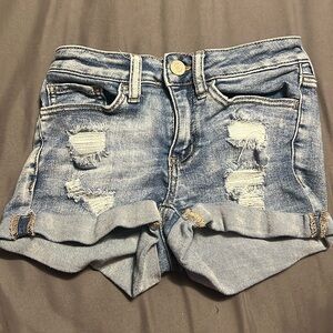 0/24W girls jean shorts